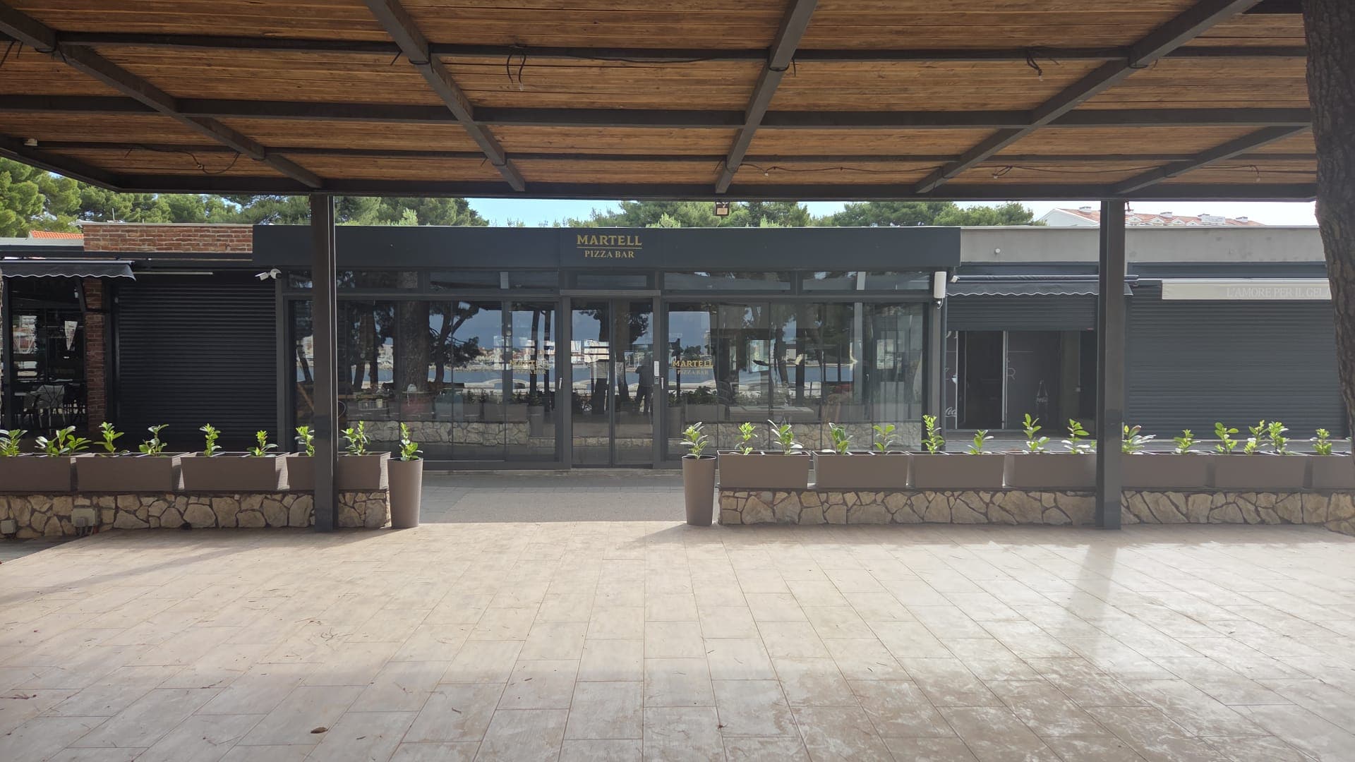 Martell Pizza Bar terasa